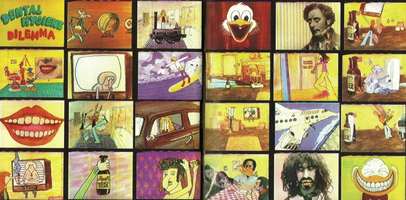 Del libreto del CD “Frank Zappa’s 200 Motels”